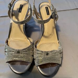 Silver sandals